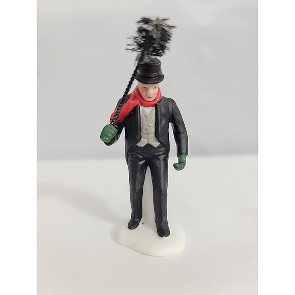 Department Dept 56 Heritage Village - Town Crier and Chimney Sweep - Set of 2 - Picture 2 of 6